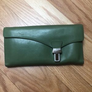 Authentic Green Bally Wallet